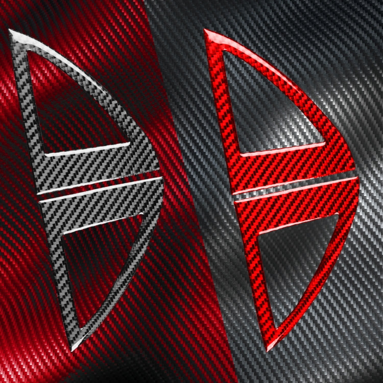 For Jaguar F-TYPE 2013+ Universal Inner A-pillar Speaker Cover For Both Left And Right Driving(Red) by buy2fix