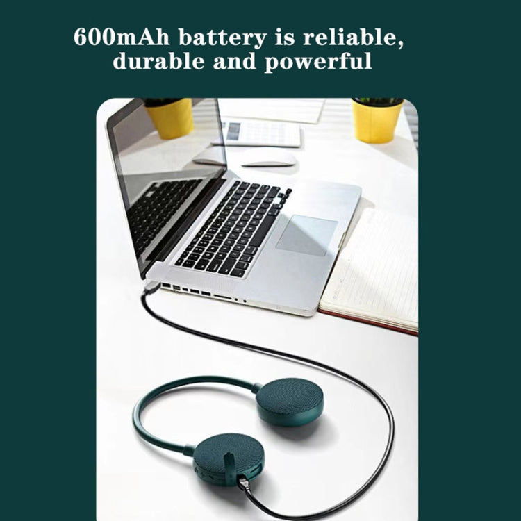 ROCKMIA  EBS-906 Neckband Bluetooth Speaker Waterproof Music Player Built-in Microphone(Grey) - Mini Speaker by ROCKMIA | Online Shopping UK | buy2fix