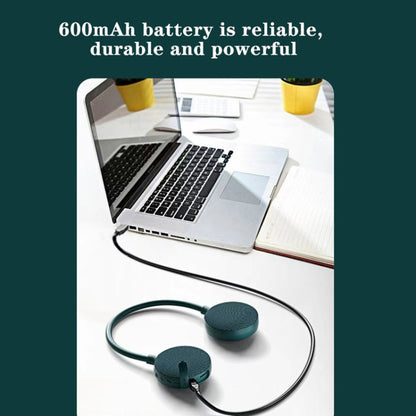 ROCKMIA  EBS-906 Neckband Bluetooth Speaker Waterproof Music Player Built-in Microphone(Grey) - Mini Speaker by ROCKMIA | Online Shopping UK | buy2fix