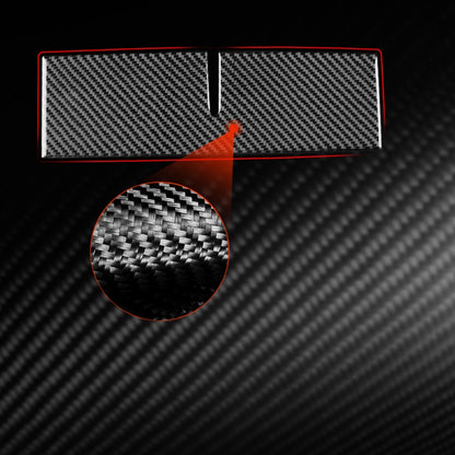 For Jaguar F-TYPE 2013+ Universal Center Console Sticker For Left And Right Drive(Black) by buy2fix