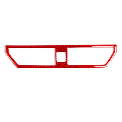 For Volkswagen Sagitar 2019-2023 B Model Left-hand Drive Center Console Air Outlet Sticker(Red) - Car Interior Mouldings by buy2fix | Online Shopping UK | buy2fix