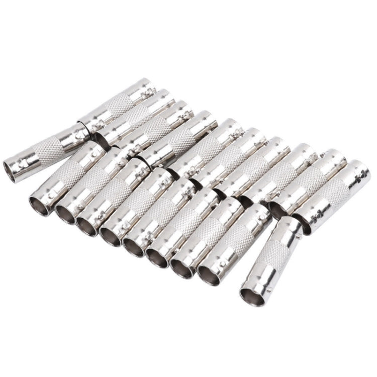 10pcs BNC Female To Female Straight Through Adaptor Surveillance Dual Pass-Through Connector by buy2fix