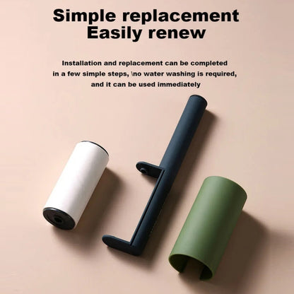 Household Clothing Sofa Hair Vertical Removable Roller Hair Sticker, Color: 3 Roll Replace Paper - Sponges, Cloths & Brushes by buy2fix | Online Shopping UK | buy2fix