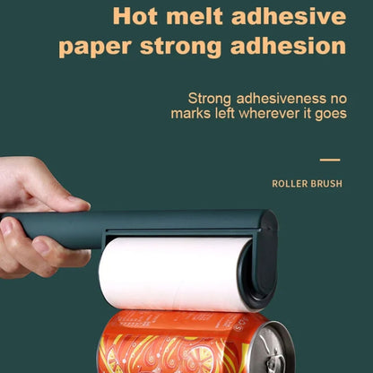 Household Clothing Sofa Hair Vertical Removable Roller Hair Sticker, Color: 3 Roll Replace Paper - Sponges, Cloths & Brushes by buy2fix | Online Shopping UK | buy2fix