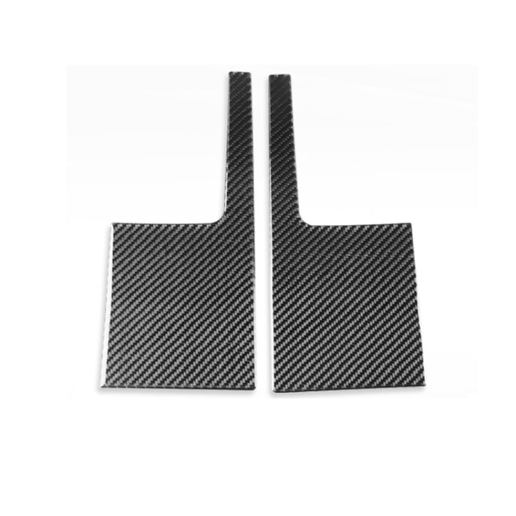 For Jaguar F-TYPE 2013+ Left And Right Drive Universal Instrument Center Air Vent Sticker(Black) by buy2fix