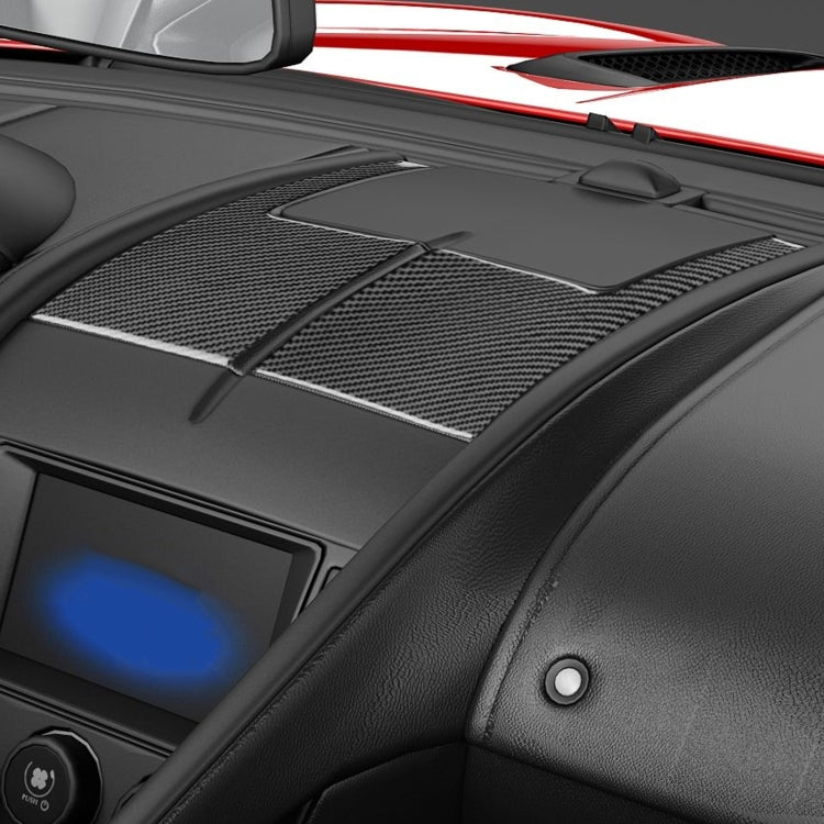 For Jaguar F-TYPE 2013+ Left And Right Drive Universal Instrument Center Air Vent Sticker(Black) by buy2fix