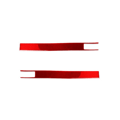 For Jaguar F-TYPE 2013+ Universal Sunroof Handle Sticker For Left And Right Drive(Red) by buy2fix