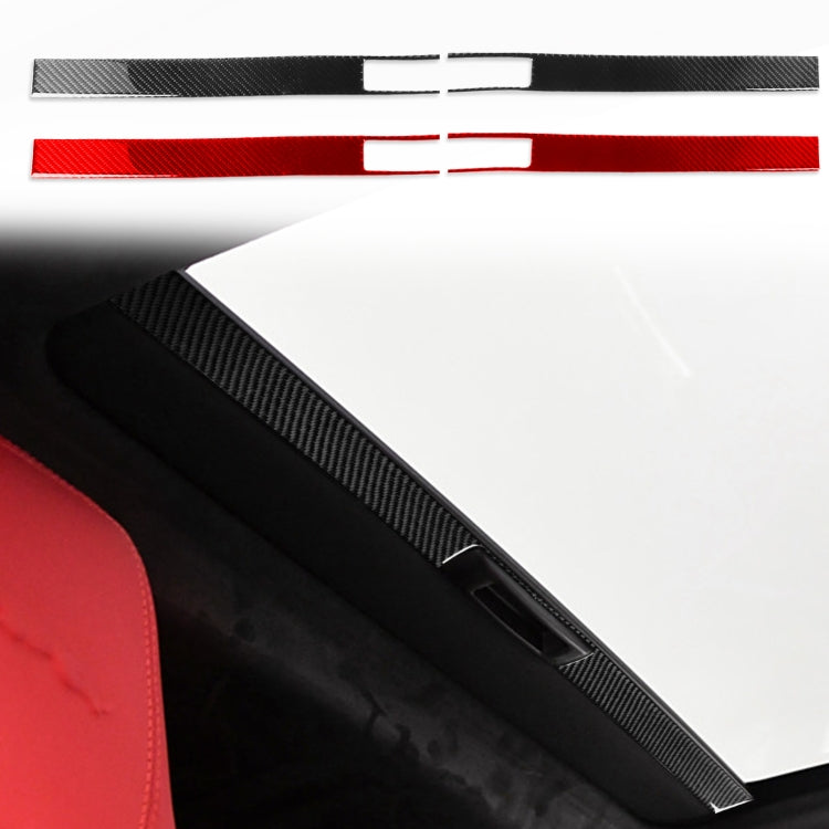 For Jaguar F-TYPE 2013+ Universal Sunroof Handle Sticker For Left And Right Drive(Black) by buy2fix