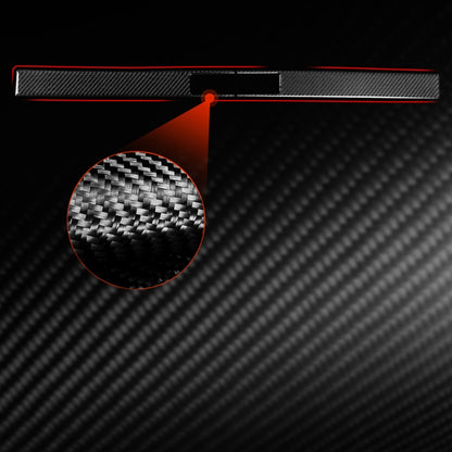 For Jaguar F-TYPE 2013+ Universal Sunroof Handle Sticker For Left And Right Drive(Red) by buy2fix