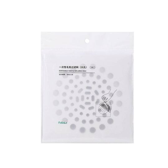 FASOLA 15pcs /Bag Sink Disposable Filter Sewer Mouth Non-woven Floor Drain Sticker, Spec: Large Hole