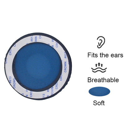 2pcs For Sony WH-XB700 Headphone Sponge Leather Case Earmuff Protective Cover(Navy Blue) - Earmuff & Pad by buy2fix | Online Shopping UK | buy2fix