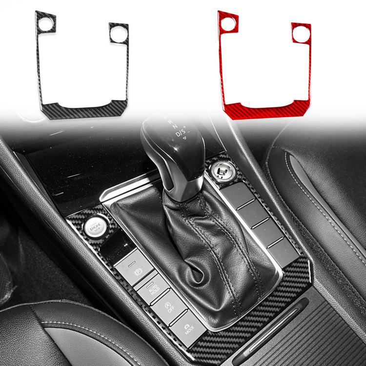 For Volkswagen Sagitar 2019-2023 B Model Left-Hand Drive Gear Panel Sticker(Black) - Car Interior Mouldings by buy2fix | Online Shopping UK | buy2fix