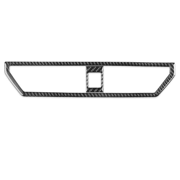 For Volkswagen Sagitar 2019-2023 2pcs /Set A Model Left-hand Drive Central Control Air Outlet Sticker(Black) - Car Interior Mouldings by buy2fix | Online Shopping UK | buy2fix