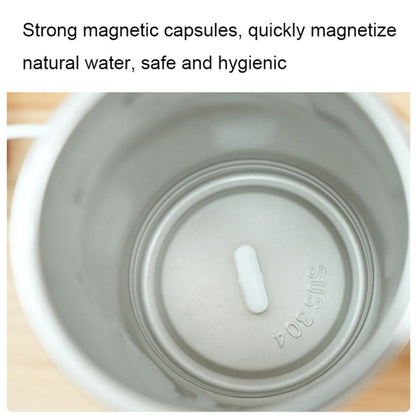 JB-01 Intelligent Temperature Measuring Magnetic LCD Digital Display Automatic Mixing Cup(White) - Coffee Machine & Accessories by buy2fix | Online Shopping UK | buy2fix