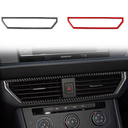 For Volkswagen Sagitar 2019-2023 Left-hand Drive Central Control Air Outlet Sticker(Red) - Car Interior Mouldings by buy2fix | Online Shopping UK | buy2fix