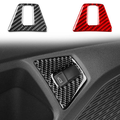 For Volkswagen Sagitar 2019-2023 Left-hand Drive Trunk Switch Decoration Sticker(Red) - Car Interior Mouldings by buy2fix | Online Shopping UK | buy2fix