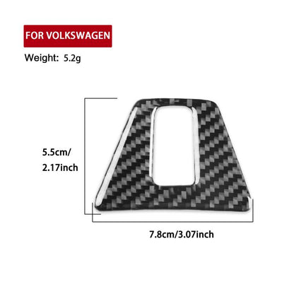 For Volkswagen Sagitar 2019-2023 Left-hand Drive Trunk Switch Decoration Sticker(Red) - Car Interior Mouldings by buy2fix | Online Shopping UK | buy2fix