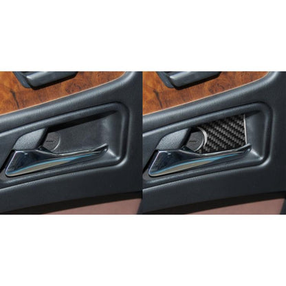 For Mercedes-Benz G-Class W463 4pcs /Set Inner Door Bowl Sticker(Black) - Car Interior Mouldings by buy2fix | Online Shopping UK | buy2fix