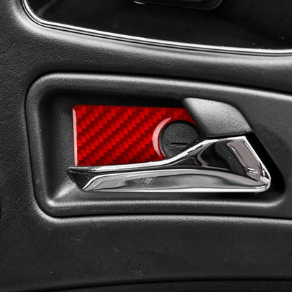 For Mercedes-Benz G-Class W463 4pcs /Set Inner Door Bowl Sticker(Black) - Car Interior Mouldings by buy2fix | Online Shopping UK | buy2fix