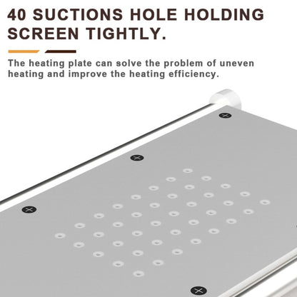 Baku BA-909D+ 750W 3 in 1 Hot Air Soldering Station Screen Remover for Mobile Phone US Plug 110V - Soldering Iron Set by Baku | Online Shopping UK | buy2fix