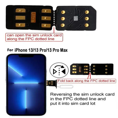 MKSD Ultra 5G Unlock Sim Card for iPhone Series - Unlock SIM Card by MKSD | Online Shopping UK | buy2fix