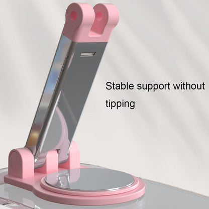 KF-Z12 Acrylic Foldable Desktop Phone Holder Colorful Lazy Tablet Stand, Color: Black - Desktop Holder by buy2fix | Online Shopping UK | buy2fix