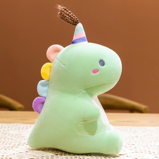 30cm Candy Dinosaur Plush Doll Toy Birthday Gift Pillow(Green Compression)