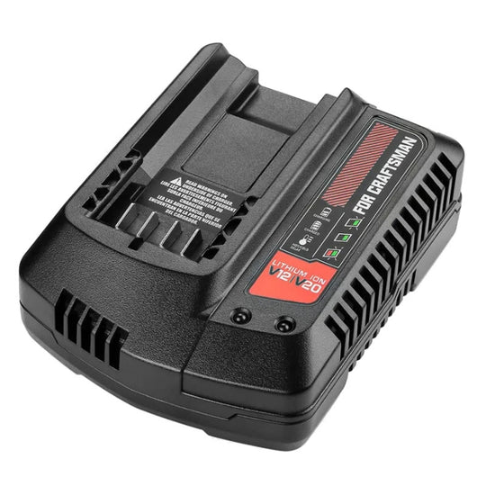 For Craftsman CMCB202 / CMCB204 / CMCB209 Electric Tool 20V Lithium Battery Charger, Plug: UK