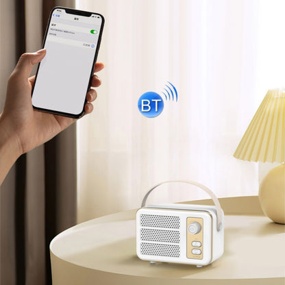 Mini Retro HIFI Level Stereo Sound Handheld Portable Bluetooth Speaker, Color: Green - Mini Speaker by buy2fix | Online Shopping UK | buy2fix