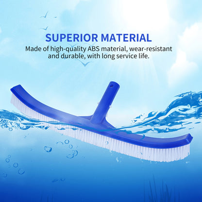 18 Inch Plastic Pool Brush Pool Wall Brush Cleaning Accessories - Swimming Pool Parts by buy2fix | Online Shopping UK | buy2fix