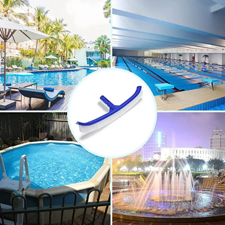 18 Inch Plastic Pool Brush Pool Wall Brush Cleaning Accessories - Swimming Pool Parts by buy2fix | Online Shopping UK | buy2fix