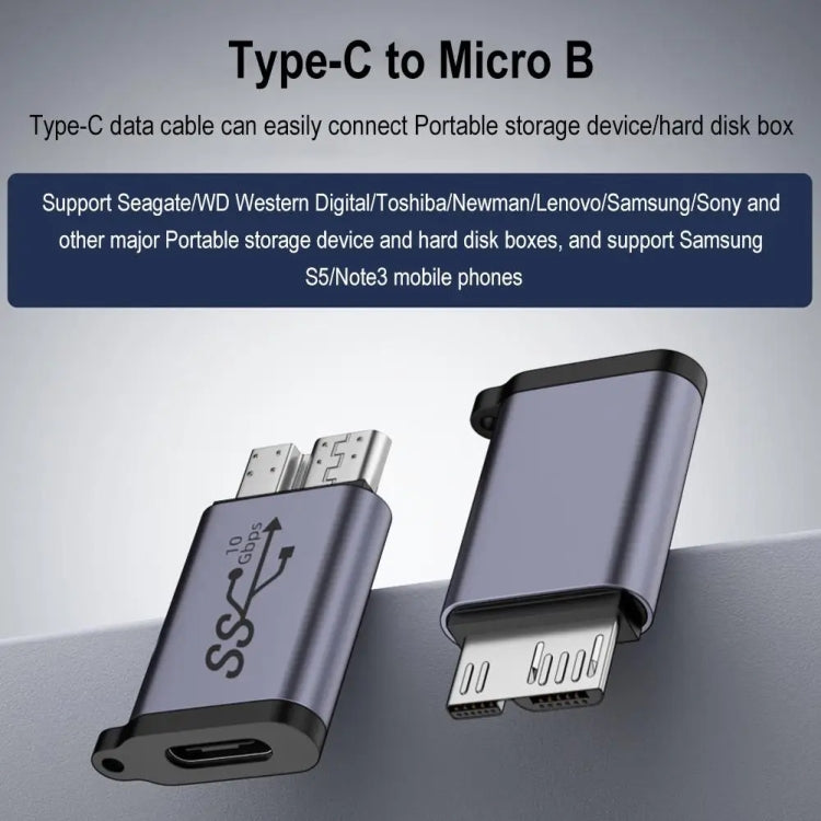 USB Female Transfer Micro B Male Adapter USB Link HDD Enclosure Interface Converter by buy2fix