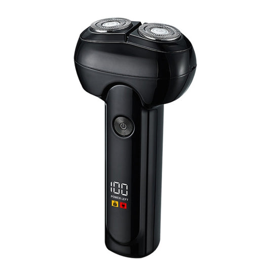 Men Electrical Shaver Portable Mini LED Digital Display Smart Shaving Razor(Fantasy Night Black) - Shavers & Accessories by buy2fix | Online Shopping UK | buy2fix