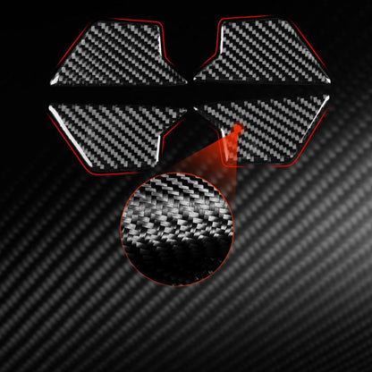 For Volkswagen Sagitar 2019-2023 4pcs /Set Left-hand Drive Door Inner Bowl Sticker(Black) - Car Interior Mouldings by buy2fix | Online Shopping UK | buy2fix