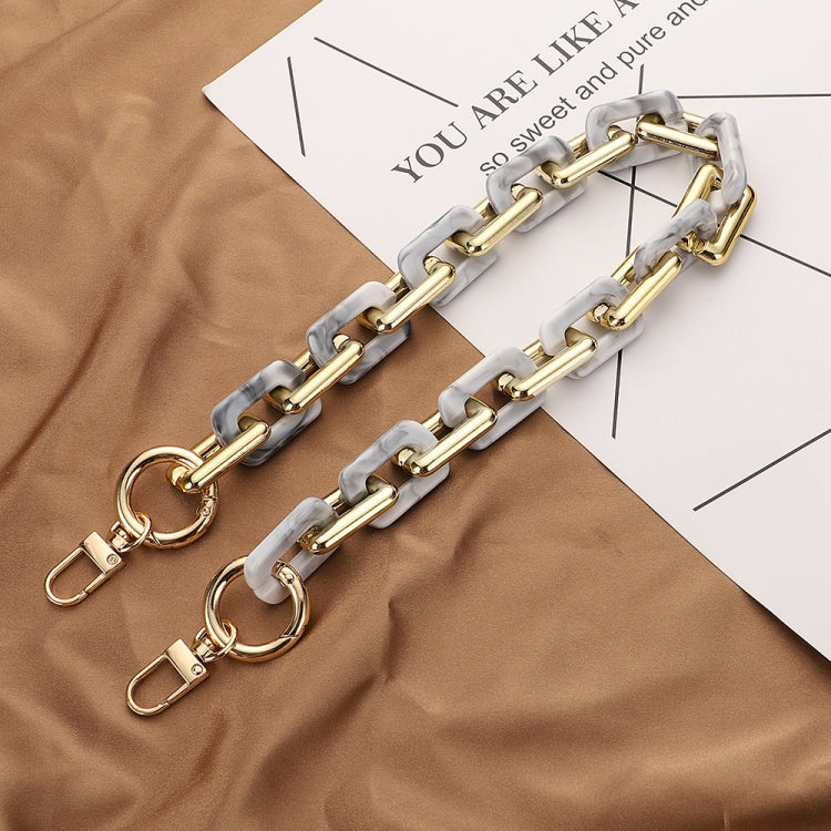 Retro Mobile Phone Chain Lanyard Tortoiseshell Acrylic Resin Bag Chain with Spacer, Spec: L205-2HS-40cm - Lanyards & Wrist Straps by buy2fix | Online Shopping UK | buy2fix