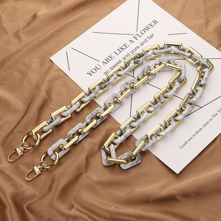 Retro Mobile Phone Chain Lanyard Tortoiseshell Acrylic Resin Bag Chain with Spacer, Spec: L205-LS-40cm - Lanyards & Wrist Straps by buy2fix | Online Shopping UK | buy2fix