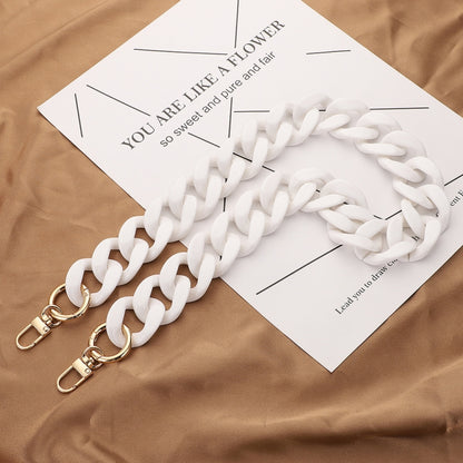 Acrylic Mobile Phone Chain Lanyard Messenger Handbags Belts With Spacer, Spec: L202-BS-60cm - Lanyards & Wrist Straps by buy2fix | Online Shopping UK | buy2fix