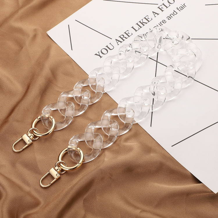 Acrylic Mobile Phone Chain Lanyard Messenger Handbags Belts With Spacer, Spec: L202-TM-40cm - Lanyards & Wrist Straps by buy2fix | Online Shopping UK | buy2fix