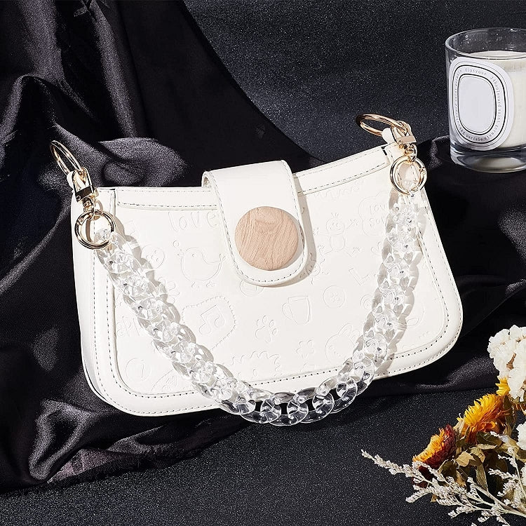 Acrylic Mobile Phone Chain Lanyard Messenger Handbags Belts With Spacer, Spec: L202-HS-60cm - Lanyards & Wrist Straps by buy2fix | Online Shopping UK | buy2fix