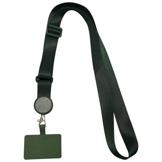 Mobile Phone Anti-lost Neck Strap Lanyard Detachable Hanging Chain (Dark Green) - Lanyards & Wrist Straps by buy2fix | Online Shopping UK | buy2fix