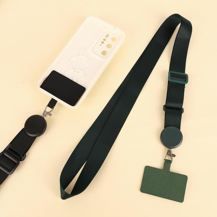 Mobile Phone Anti-lost Neck Strap Lanyard Detachable Hanging Chain (Dark Green) - Lanyards & Wrist Straps by buy2fix | Online Shopping UK | buy2fix