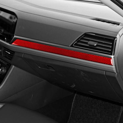 For Volkswagen Sagitar 2019-2023 Left-hand Drive Co-pilot Decorative Sticker(Black) - Car Interior Mouldings by buy2fix | Online Shopping UK | buy2fix