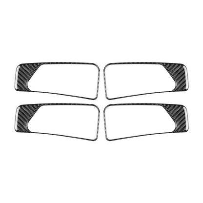 For Mercedes-Benz G-Class W463 4pcs /Set Interior Door Handle Sticker(Black) - Car Interior Mouldings by buy2fix | Online Shopping UK | buy2fix
