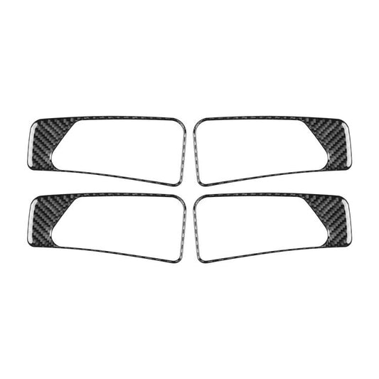 For Mercedes-Benz G-Class W463 4pcs /Set Interior Door Handle Sticker(Black) - Car Interior Mouldings by buy2fix | Online Shopping UK | buy2fix