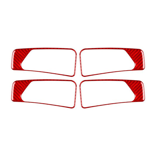For Mercedes-Benz G-Class W463 4pcs /Set Interior Door Handle Sticker(Red) - Car Interior Mouldings by buy2fix | Online Shopping UK | buy2fix