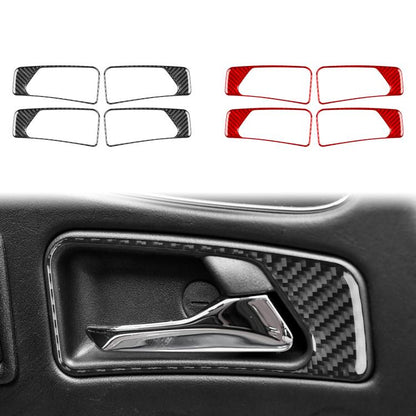 For Mercedes-Benz G-Class W463 4pcs /Set Interior Door Handle Sticker(Red) - Car Interior Mouldings by buy2fix | Online Shopping UK | buy2fix