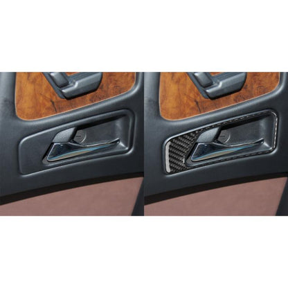 For Mercedes-Benz G-Class W463 4pcs /Set Interior Door Handle Sticker(Black) - Car Interior Mouldings by buy2fix | Online Shopping UK | buy2fix