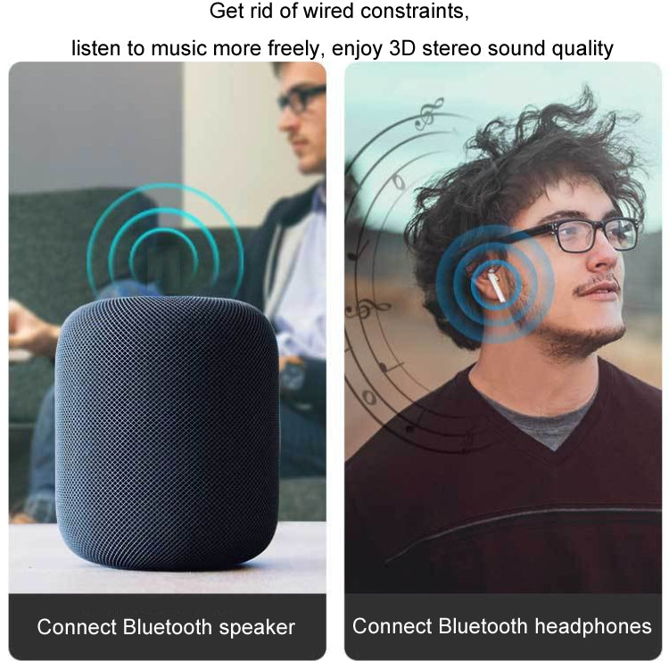 USB Bluetooth 5.1 Computer Adapter 100 Meters Receiving Transmitter by buy2fix