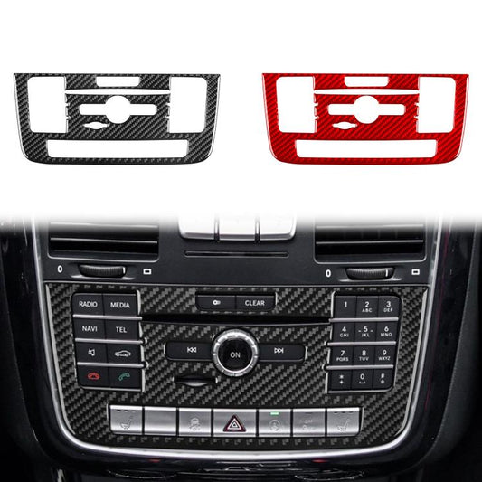 For Mercedes-Benz G-Class W463 Multimedia Panel Sticker(Red) - Car Interior Mouldings by buy2fix | Online Shopping UK | buy2fix
