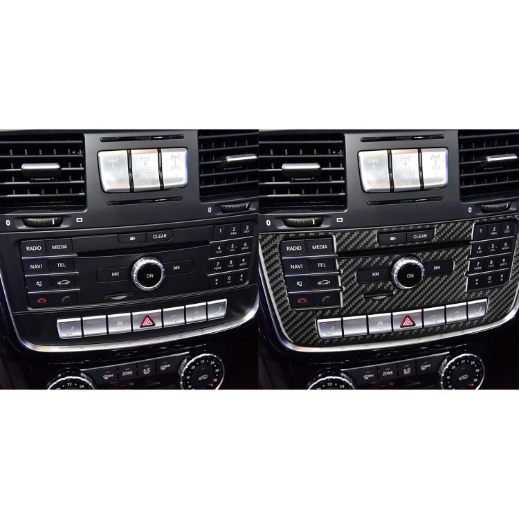 For Mercedes-Benz G-Class W463 Multimedia Panel Sticker(Red) - Car Interior Mouldings by buy2fix | Online Shopping UK | buy2fix